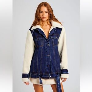 Ser.o.ya Mink Teddy Jacket